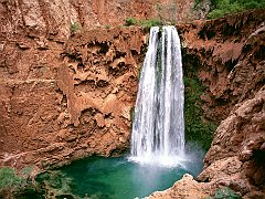 Havasupai Mooni Falls, Grand Canyon, Arizona